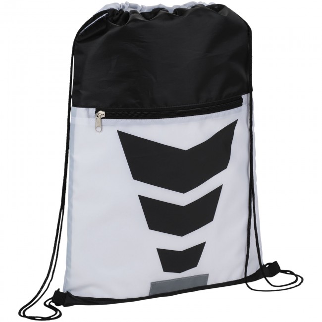 Promotional Courtside drawstring backpack - Image 3