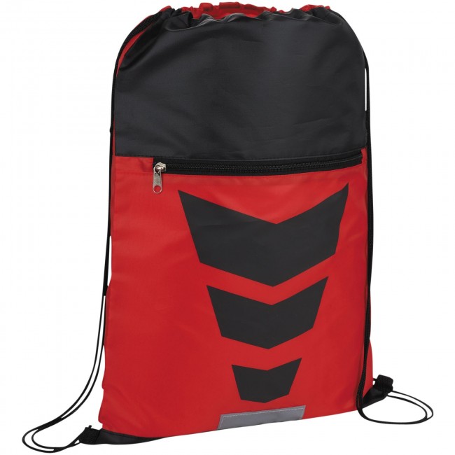 Promotional Courtside drawstring backpack - Image 2