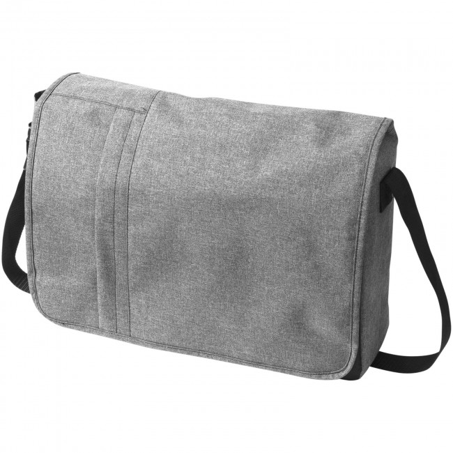 Promotional Fromm heathered 15.6'' laptop messenger bag