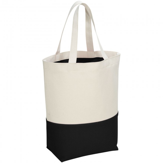 Promotional Colour-pop 284 g/m² cotton tote bag - Image 4