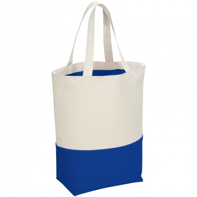 Promotional Colour-pop 284 g/m² cotton tote bag - Image 3