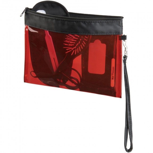 Promotional Sid seethrough travel pouch - Image 1