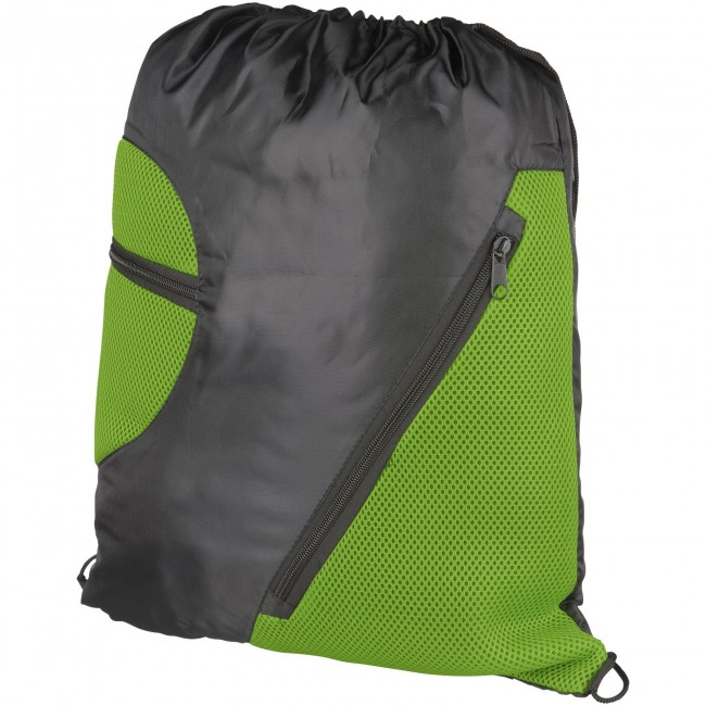 Promotional Kick mesh drawstring backpack - Image 1