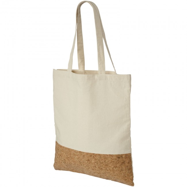 Promotional Cory 175 g/m² cotton and cork tote bag