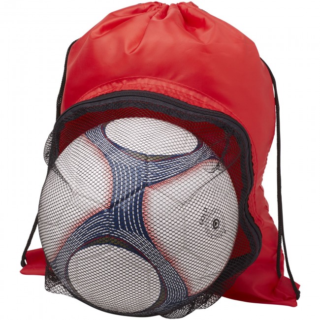 Promotional Goal football drawstring backpack - Image 2