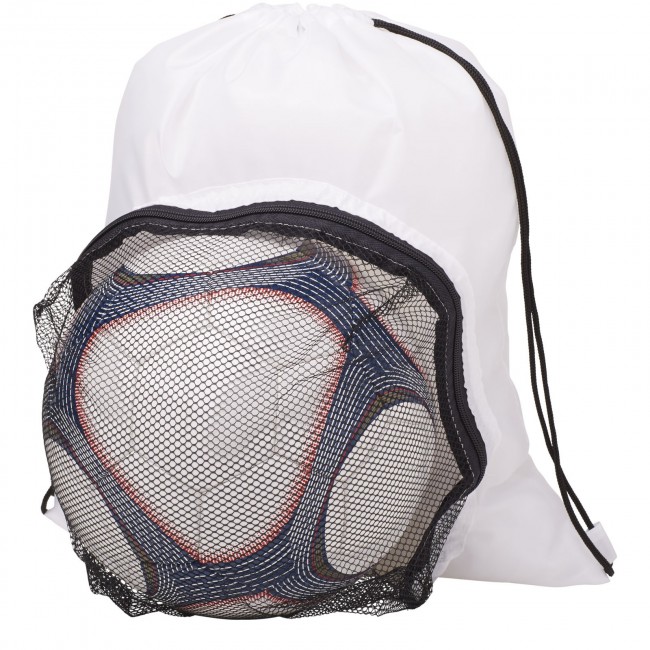 Promotional Goal football drawstring backpack - Image 1