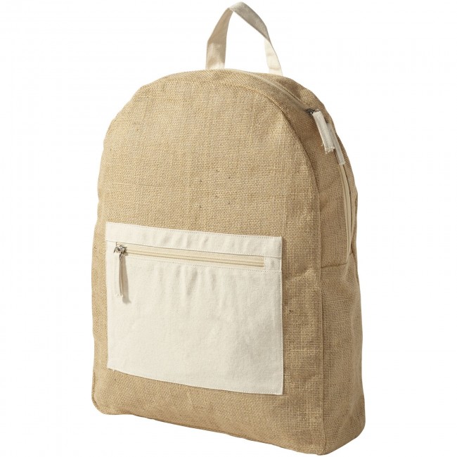 Promotional Organ backpack made from jute