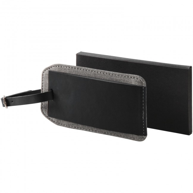 Promotional Heathered luggage tag - Image 2