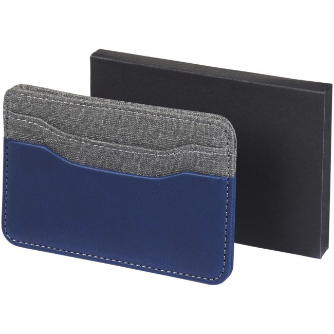 Promotional Heathered card holder - Image 1