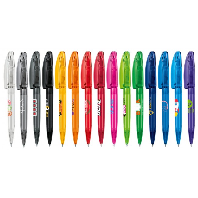 Promotional senator Bridge Clear plastic ball pen