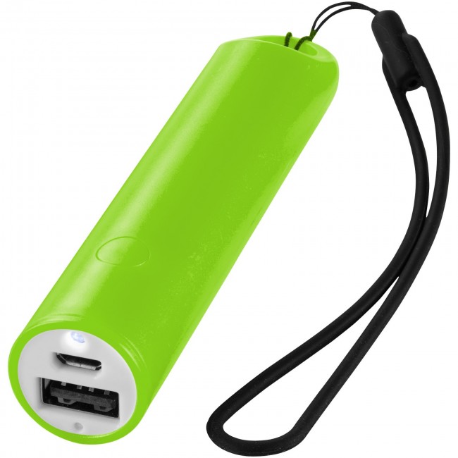 Promotional Bam 2200 mAh power bank with lanyard and LED light - Image 4