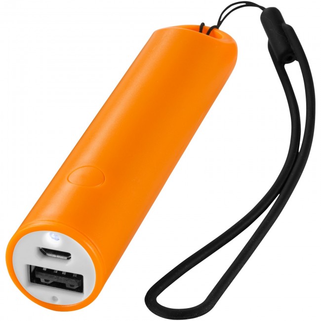 Promotional Bam 2200 mAh power bank with lanyard and LED light - Image 2