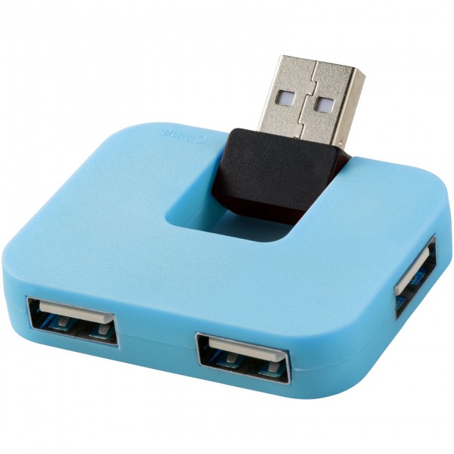 Promotional Gaia 4-port USB hub - Image 4