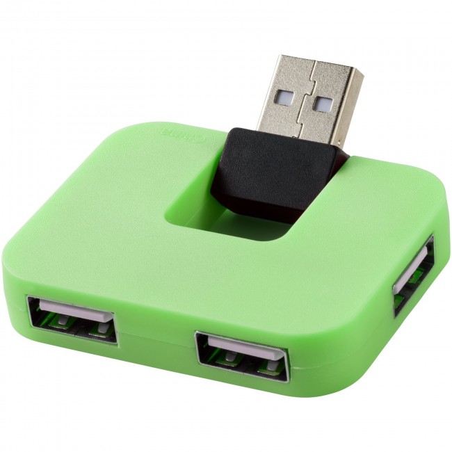 Promotional Gaia 4-port USB hub - Image 3