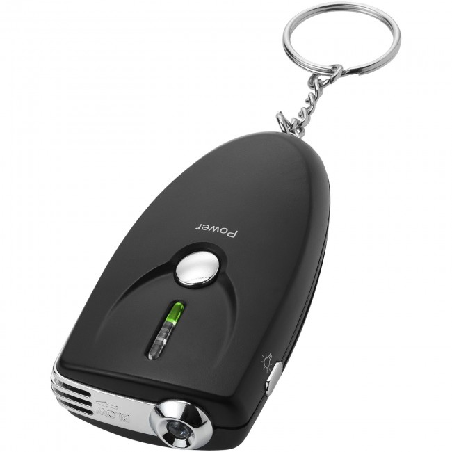 Promotional Inebreeze alcohol breath analyser keychain