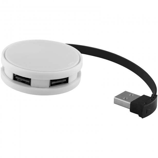 Promotional Round 4-port USB hub - Image 5