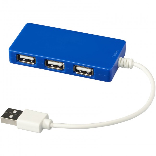 Promotional Brick 4-port USB hub - Image 3