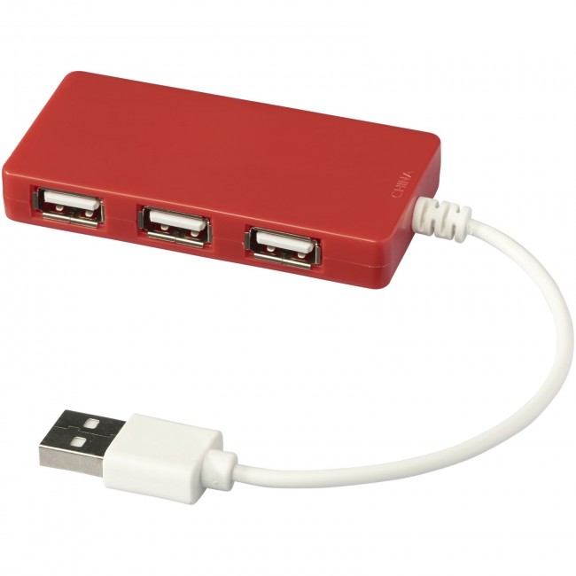 Promotional Brick 4-port USB hub - Image 2