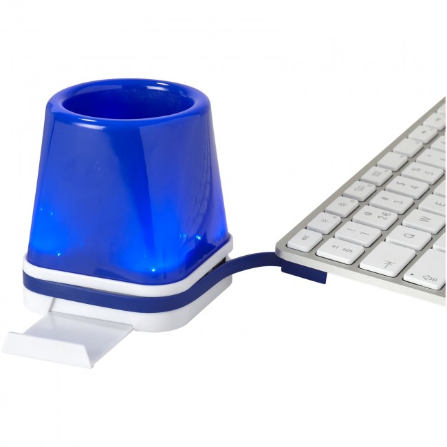 Promotional Shine 4-in-1 USB desk hub - Image 2