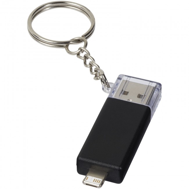 Promotional Slot 2-in-1 charging keychain - Image 4