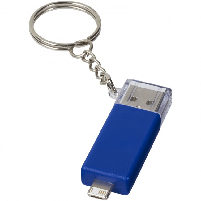 Promotional Slot 2-in-1 charging keychain - Image 3