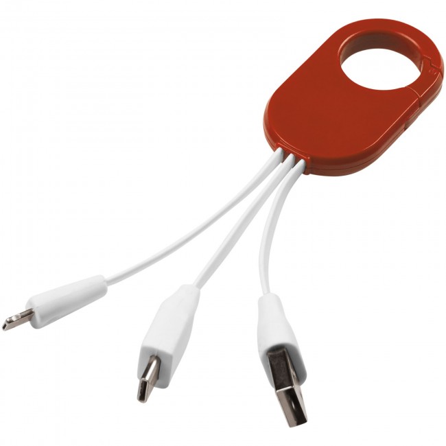 Promotional The Troop 3-in-1 Charging Cable - Image 1