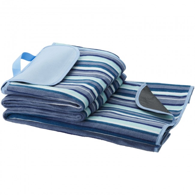 Promotional Riviera water-resistant picnic blanket