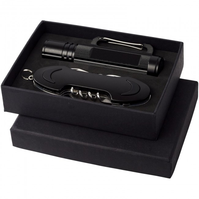 Promotional Ranger pocket knife and flashlight gift set - Image 4