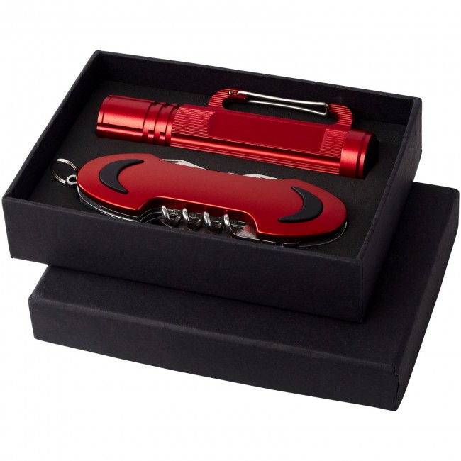 Promotional Ranger pocket knife and flashlight gift set - Image 2