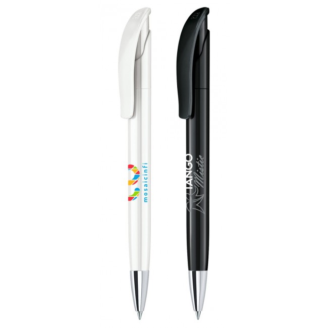 Promotional senator Challenger Polished plastic ball pen with metal tip