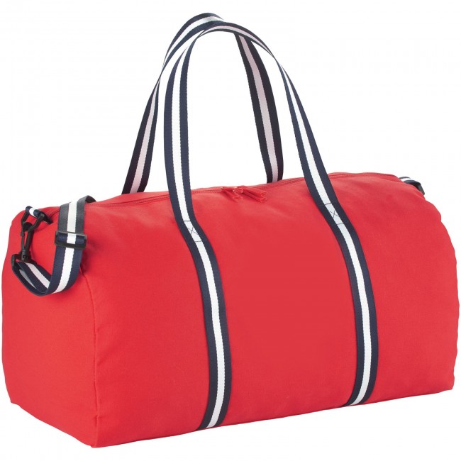 Promotional Weekender cotton travel duffel bag - Image 1