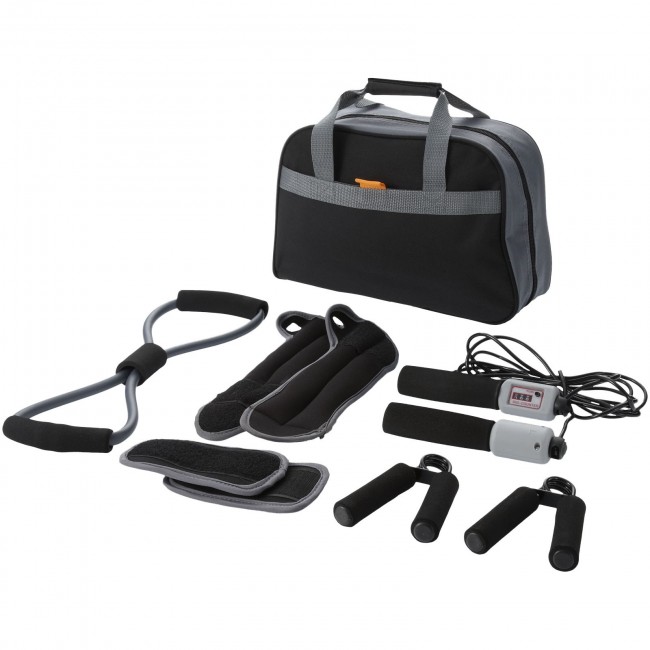 Promotional Go-fit 9-piece fitness kit