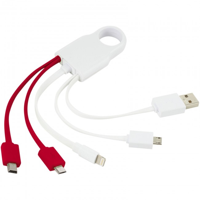 Promotional Squad 5-in-1 charging cable set - Image 2