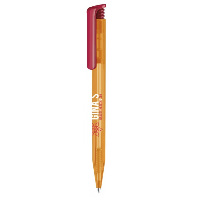 Promotional senator Super Hit Mix & Match plastic ball pen (frosted)