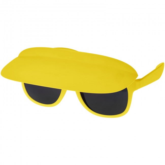 Promotional Miami sunglasses with visor - Image 1