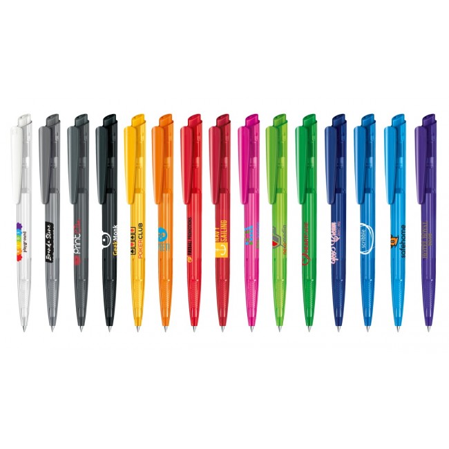 Promotional senator Dart Clear plastic ball pen