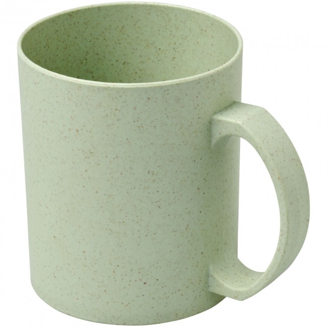 Promotional Pecos Wheat Straw Mug 350ml - Image 4