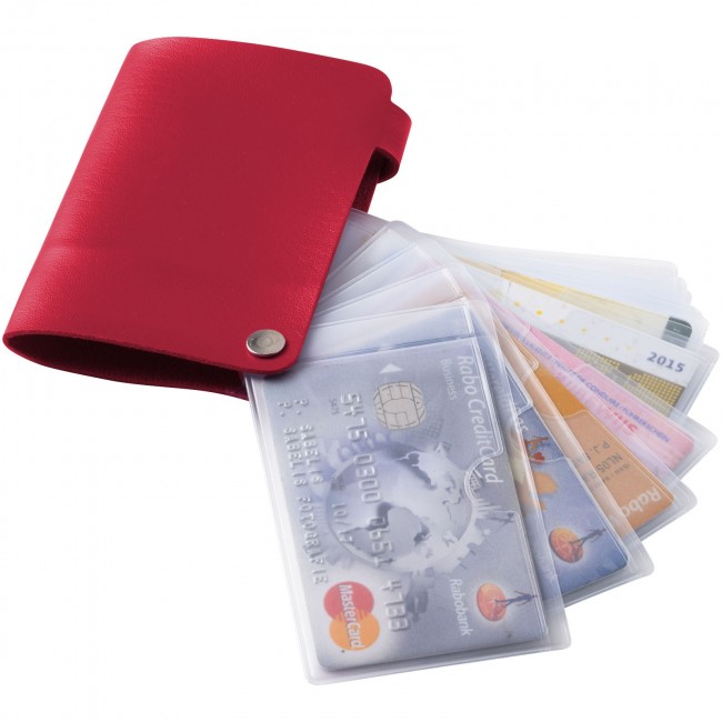 Promotional Valencia card holder with 10 slots - Image 2