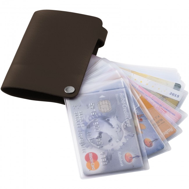 Promotional Valencia card holder with 10 slots - Image 1