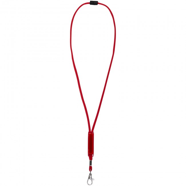 Promotional Landa lanyard with adjustable strip - Image 2