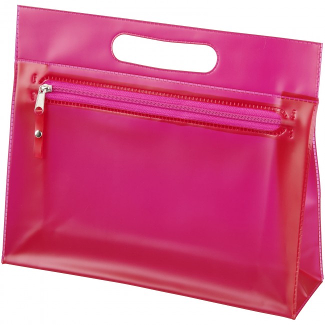 Promotional Paulo transparent PVC toiletry bag - Image 1