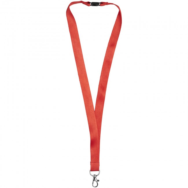 Promotional Julian bamboo lanyard with safety clip - Image 2