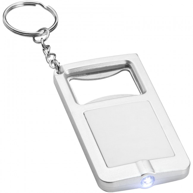 Promotional Orcus LED keychain light and bottle opener - Image 2