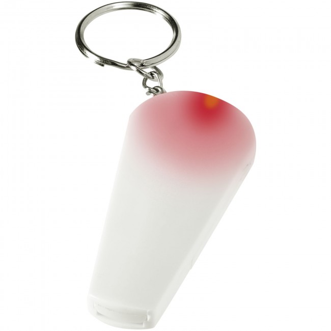 Promotional Spica whistle and LED keychain light - Image 2