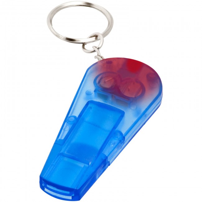 Promotional Spica whistle and LED keychain light - Image 1