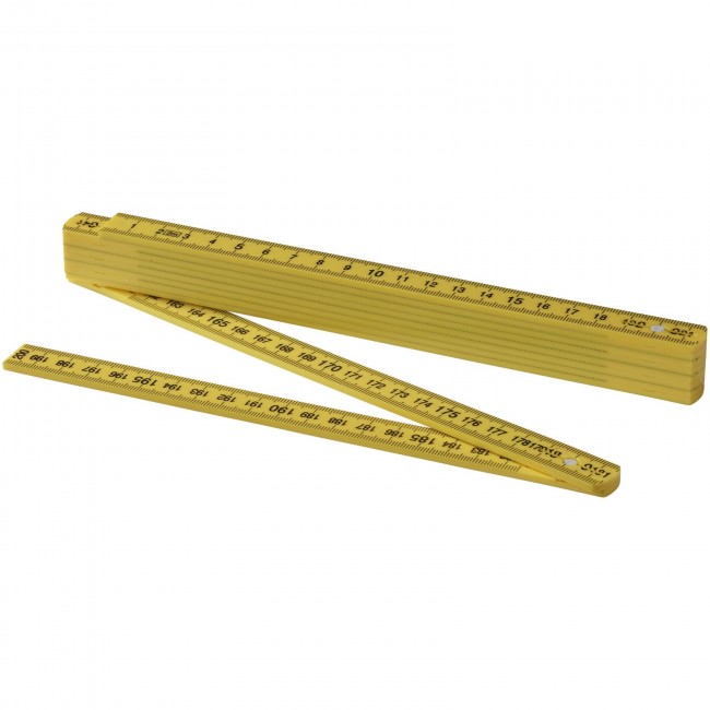 Promotional Monty 2 metre foldable ruler - Image 4