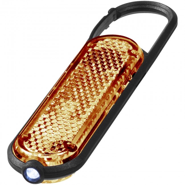 Promotional Ceres LED reflector light with carabiner - Image 1