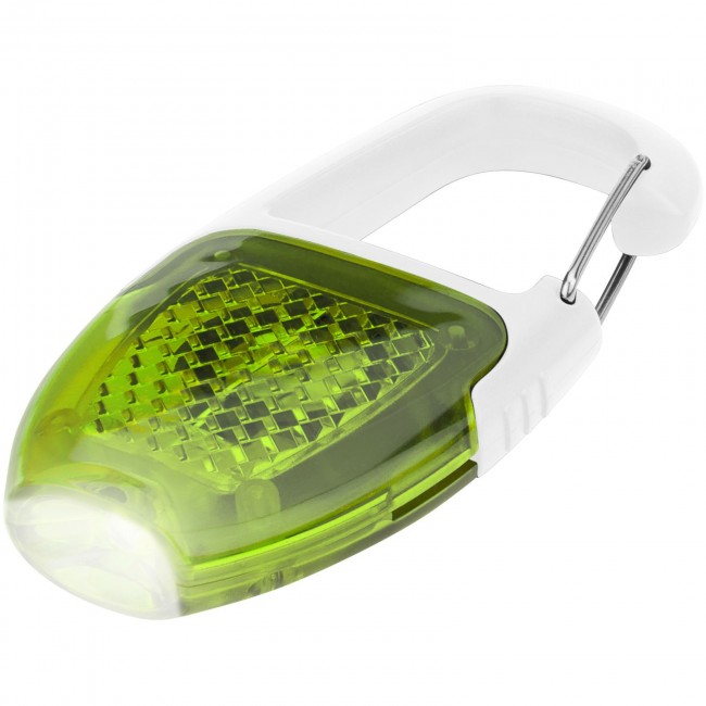 Promotional Reflect-or LED keychain light with carabiner - Image 3