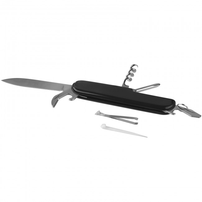 Promotional Emmy 9-function pocket knife with keychain - Image 4