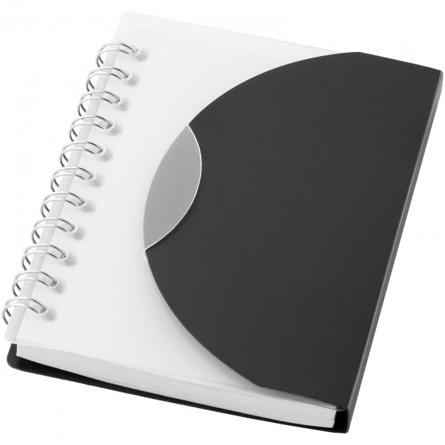 Promotional Post spiral A7 notebook with blank pages - Image 6